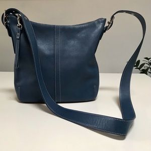 Coach Crossbody purse - dusty blue